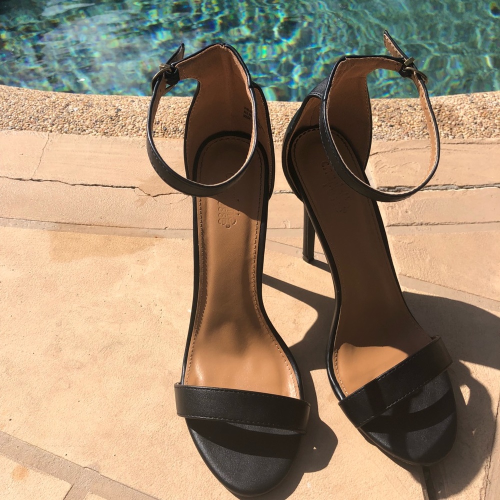 Black heels